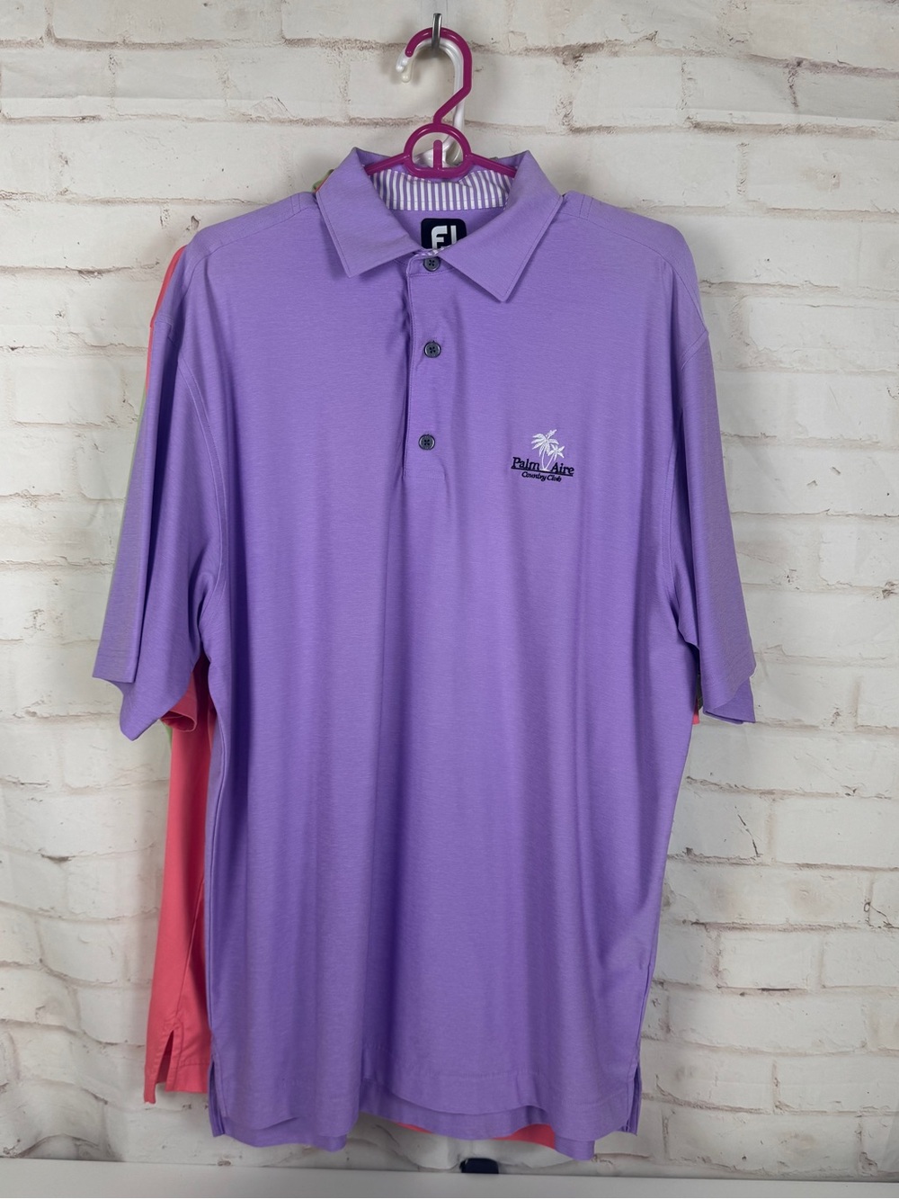 Lot of 3 Footjoy Polo Golf Shirts Size Large EUC!!!!!!! - Picture 7 of 7